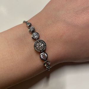 Michael Kors Sterling Silver Adjustable Bracelet